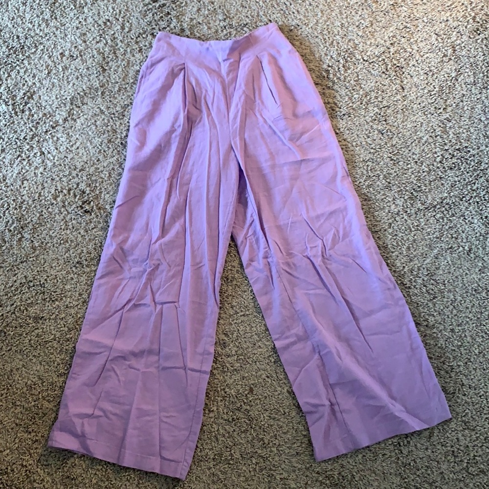 purple pants